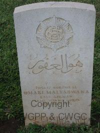 Dar Es Salaam War Cemetery - Omari Malyabwana, 